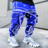 Herren nan Bandana-Cargo-Jogginghose mit Kordelzug und elastischen Bündchen Echo Archiv