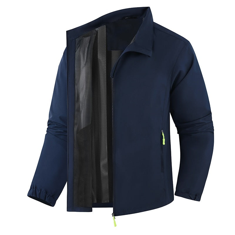 Herren Leichte Windjacke Echo Archiv