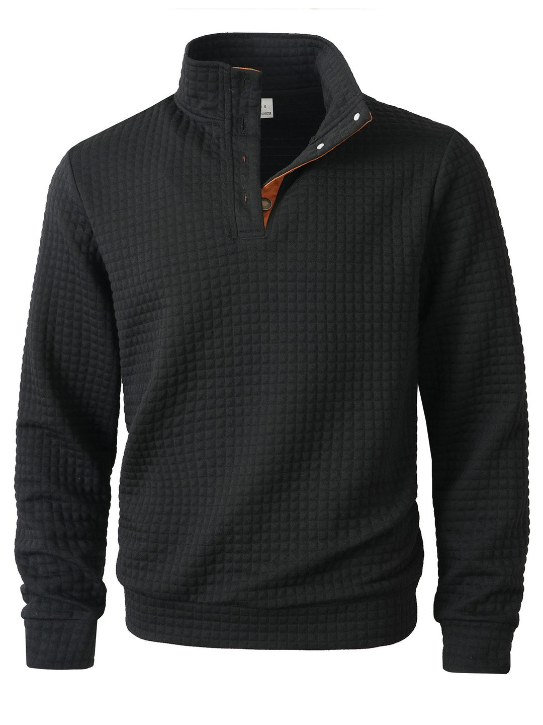 Herren stylischer Pullover mit modischem Stehkragen Echoarchiv