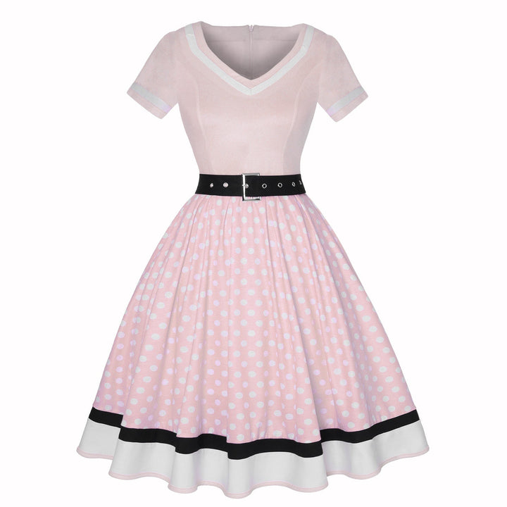 Echoarchiv | Vintage Hepburn Polka Dot Kleid