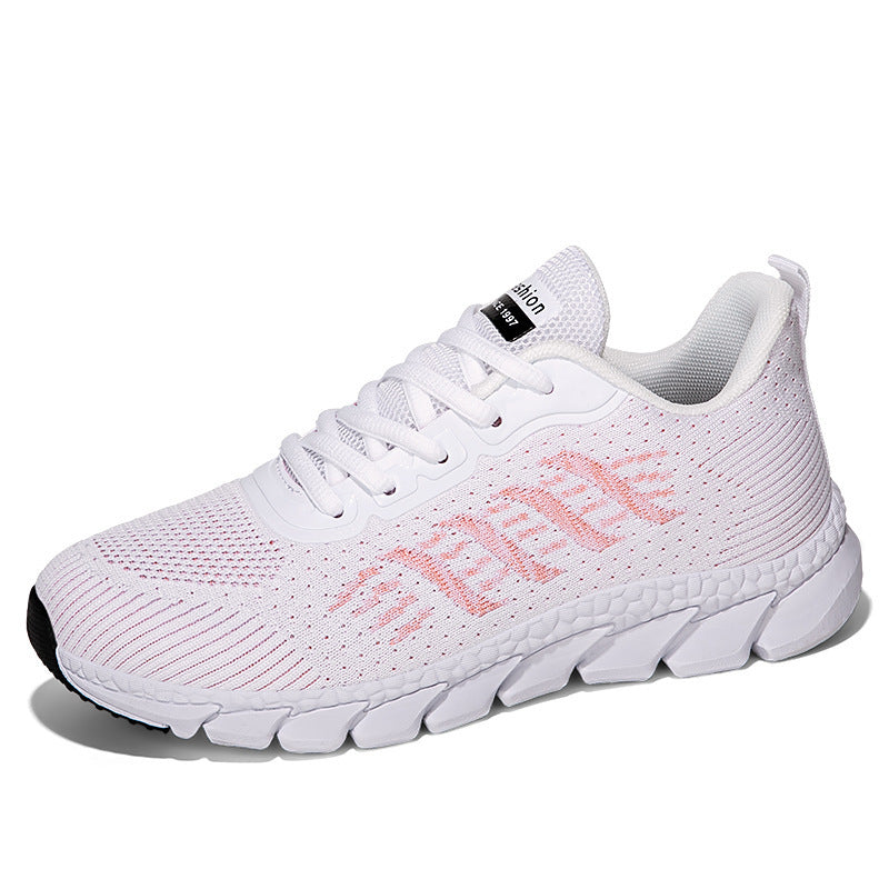 Damen nan nahtlose Strick-Laufschuhe mit viskoelastischem Komfort-Fußbett und segmentierter Flexlaufsohle Echo Archiv