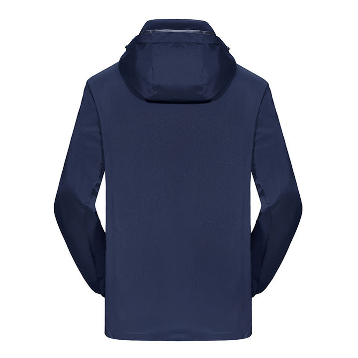 Herren Softshell-Parka mit herausnehmbarer Fleece-Innenjacke und verstellbarer Kapuze Echo Archiv