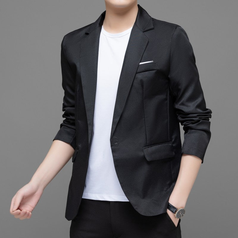 Herren modernen Blazer mit eleganter Passform und praktischen Taschen Echoarchiv