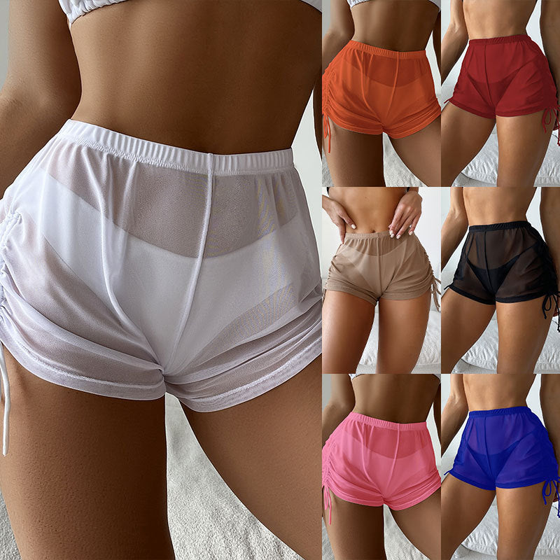 Damen Sportliche Shorts mit Rüschen Echo Archiv