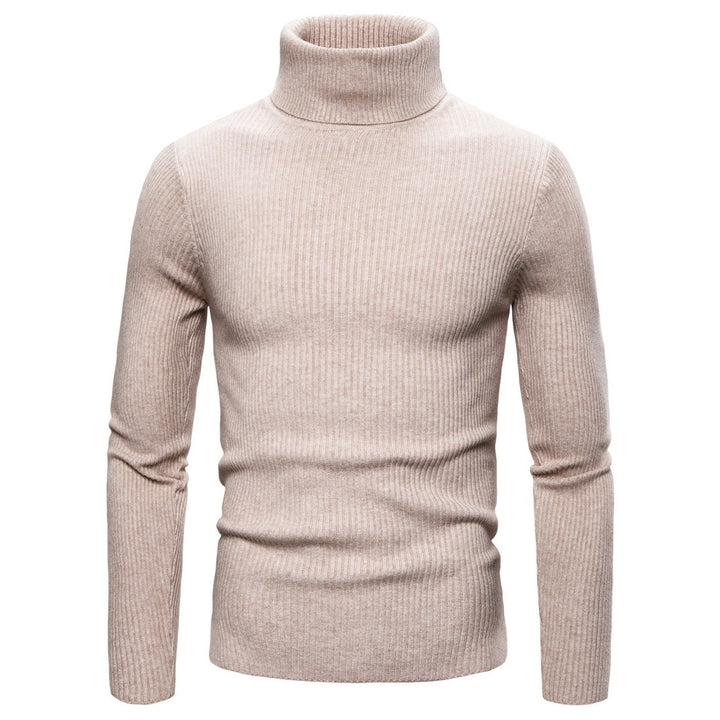 Herren Warmer Rollkragenpullover aus feinem Strick Echoarchiv