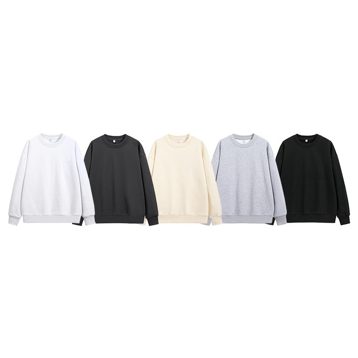 Unisex Oversize‑Sweatshirt mit Rundhalsausschnitt, gebürstetem Innenfutter und gerippten Abschlüssen Echo Archiv