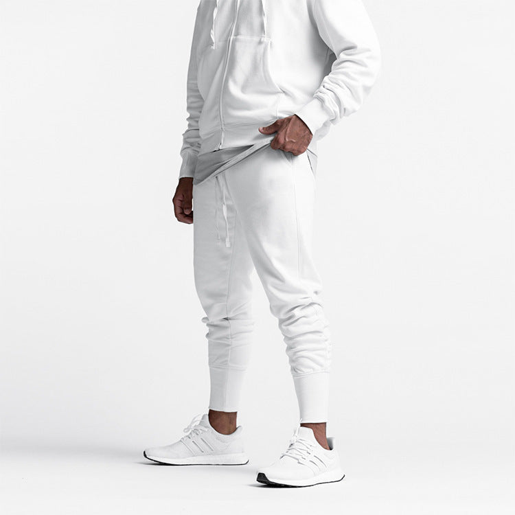 Herren Sportliche Jogginghose mit Slim-Fit und elastischem Bund Echoarchiv