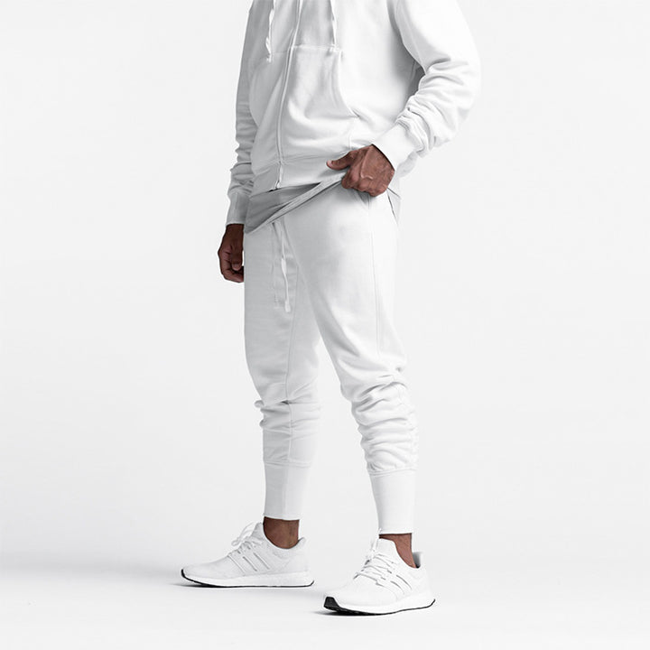 Herren Sportliche Jogginghose mit Slim-Fit und elastischem Bund Echoarchiv