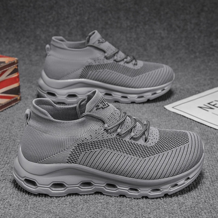 Unisex Atmungsaktive Strick-Sneaker mit sockenähnlichem Schaft und gedämpfter Luftsohle Echoarchiv