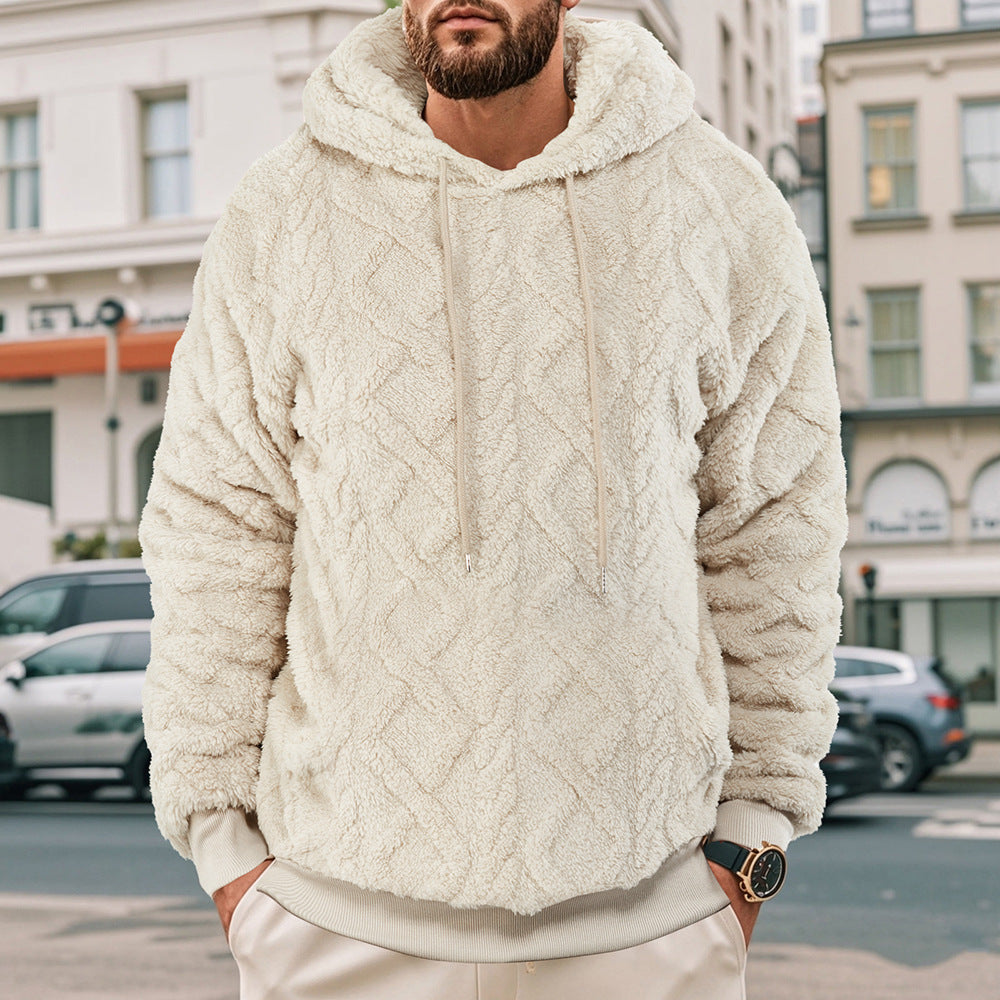 Herren Kuscheliger Kapuzenpullover Echoarchiv