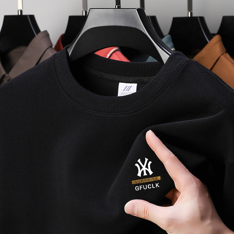 Herren Freizeit Sweatshirt mit stilvollem Rundhalsausschnitt Echoarchiv