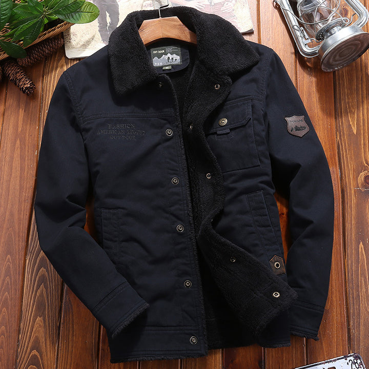 Herren Robuste Outdoor-Jacke mit Fleece-Innenfutter Echo Archiv