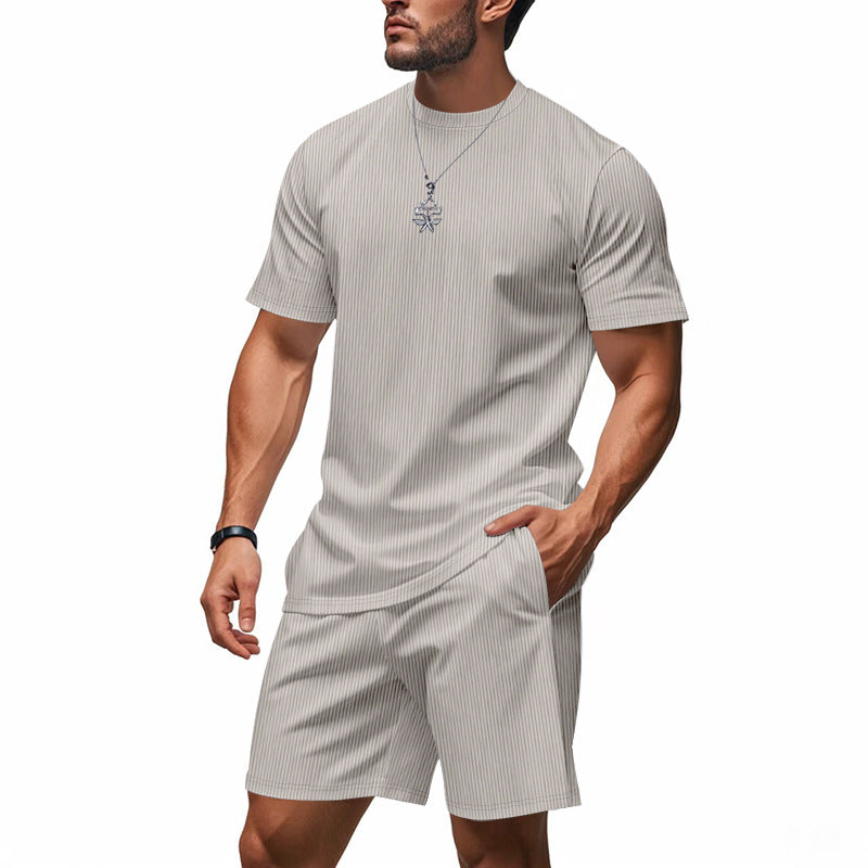 Herren stylishes Freizeit-Set aus atmungsaktivem Material Echoarchiv