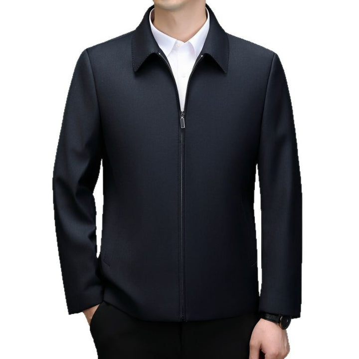 Herren elegante Übergangsjacke mit modernem Schnitt und praktischen Taschen Echoarchiv