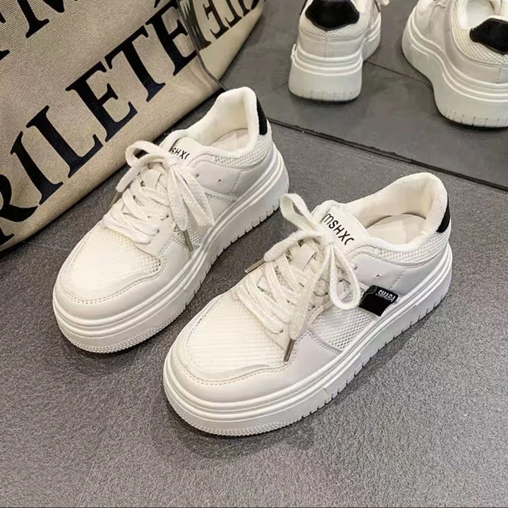 Damen Komfortable und sportliche Sneakers mit atmungsaktiver Mesh-Oberfläche und dämpfender Sohle Echo Archiv