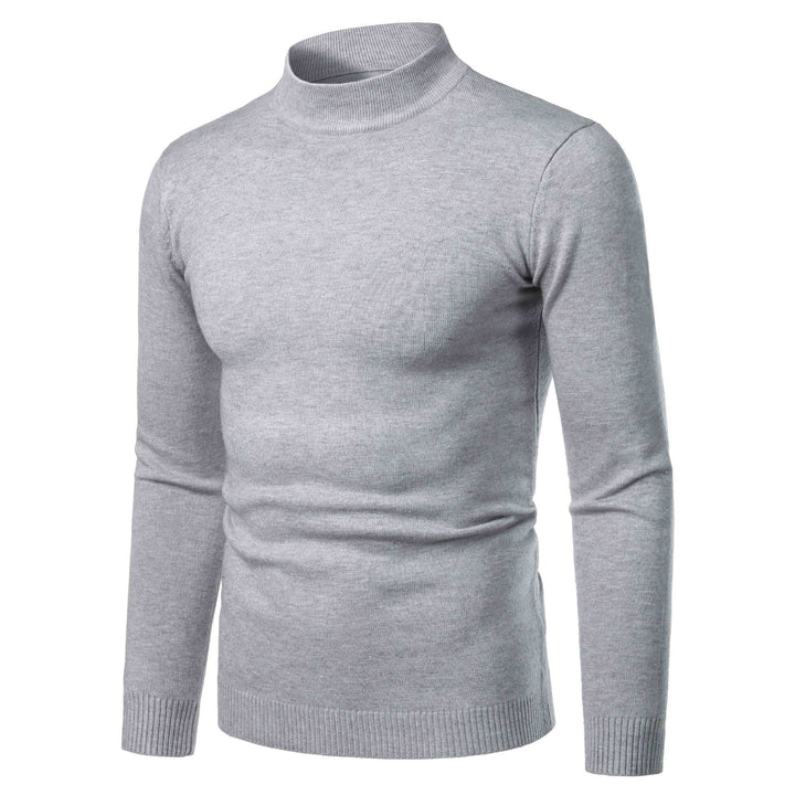 Herren warme Rollkragenpullover aus feinem Strickmaterial Echoarchiv