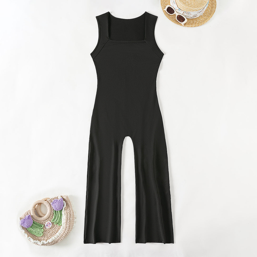 Damen Fitness-Jumpsuit mit figurbetontem Schnitt Echo Archiv