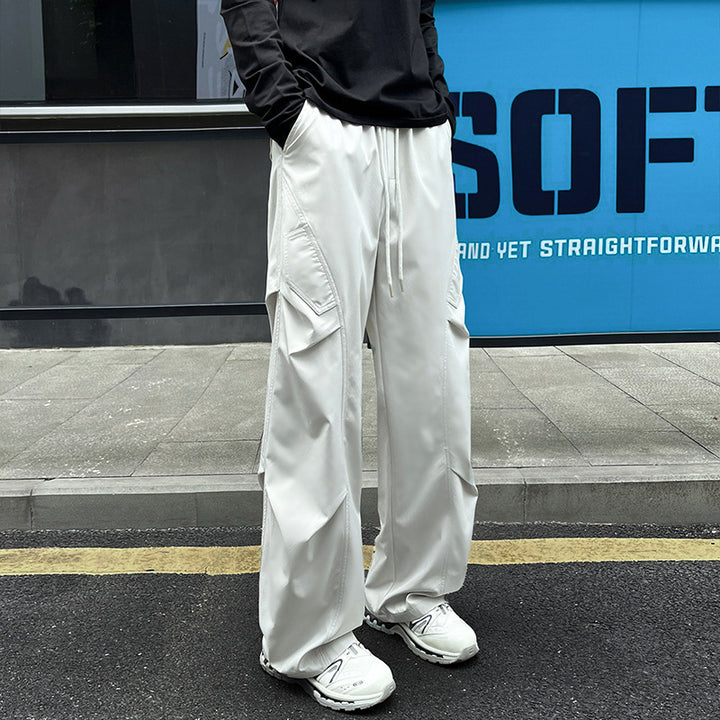 Herren Sportliche Loose Fit Cargo Hose Echo Archive