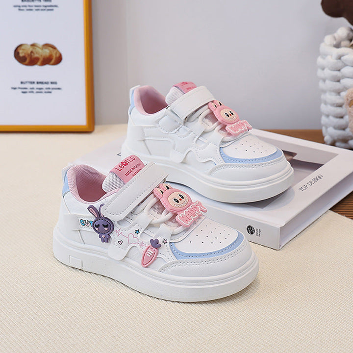 Damen Kindersneaker mit niedlichen Applikationen und praktischem Klettverschluss Echo Archiv