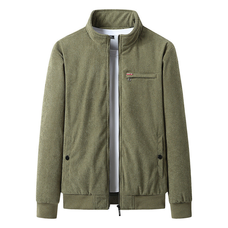 Herren Strickjacke mit hohem Kragen Echo Archiv