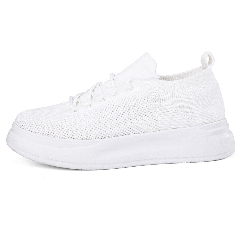 Damen nan elastischer Strick-Slip-on Sneaker mit viskoelastischer Fußbett-Einlage und dämpfender Plateau-Laufsohle Echo Archiv