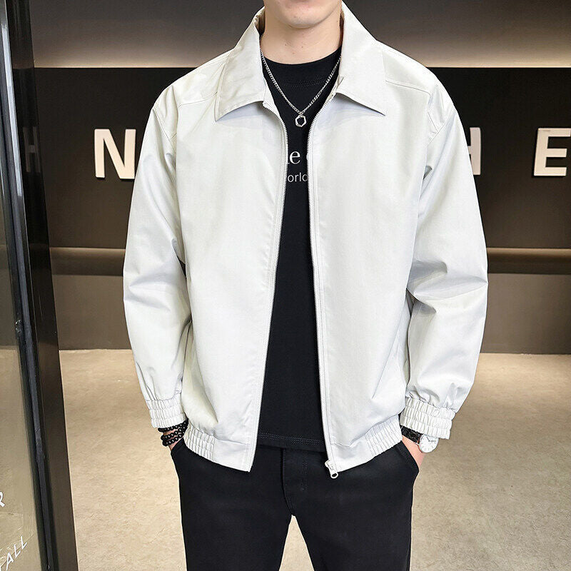 Herren leichtgewichtige Freizeitjacke mit elastischem Bund und praktischen Taschen Echoarchiv
