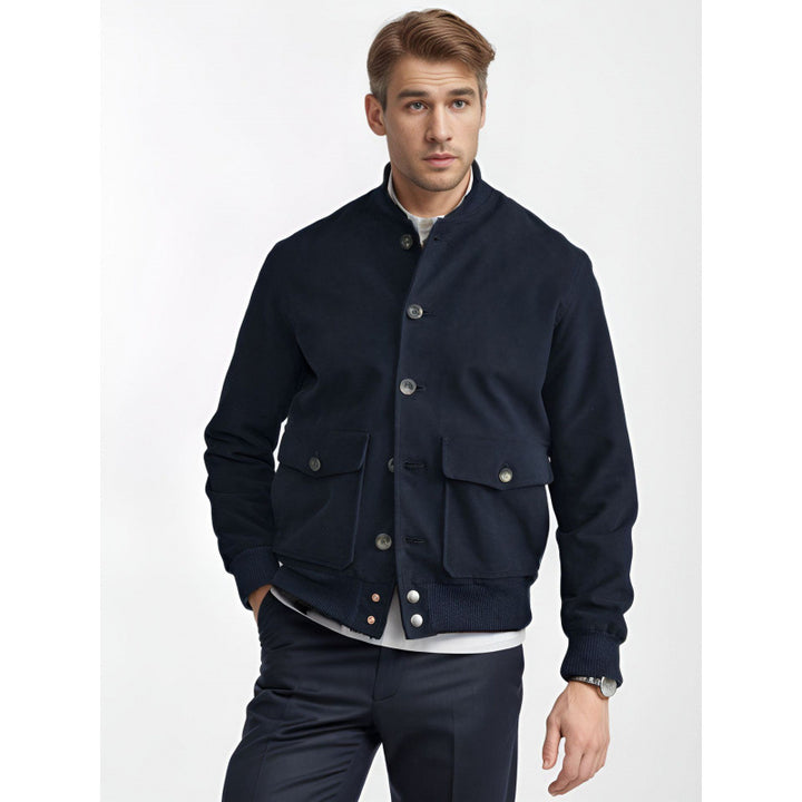 Herren modische Utility-Jacke mit praktischen Taschen Echoarchiv