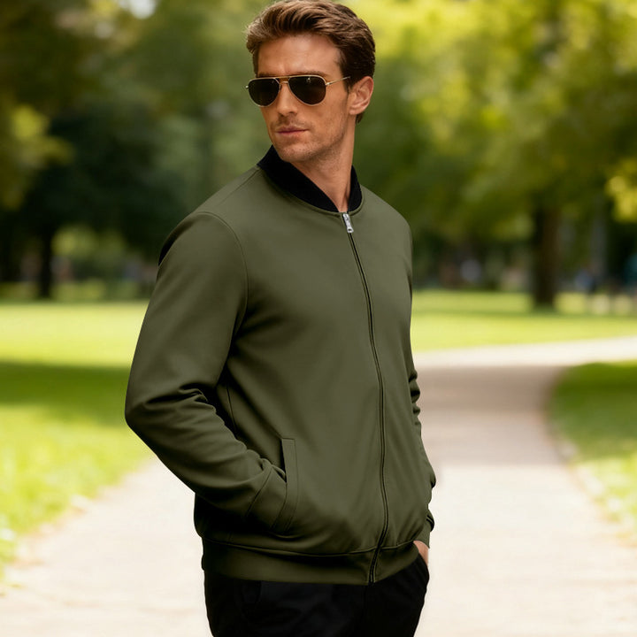 Herren Sportliche Bomberjacke Echoarchiv