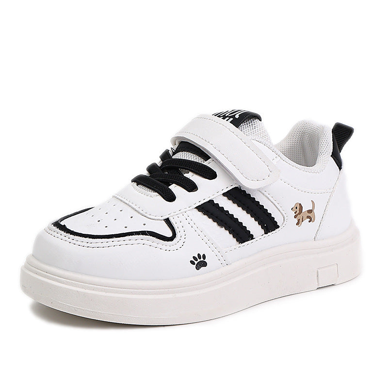 Damen Sneaker mit praktischem Klettverschluss und niedlichem Tiermotiv Echo Archiv