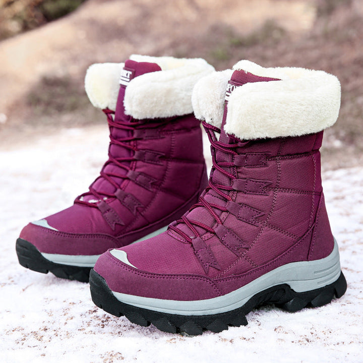 Damen Thermo-Winterstiefel mit isolierendem Innenfutter und rutschfester Sohle Echoarchiv