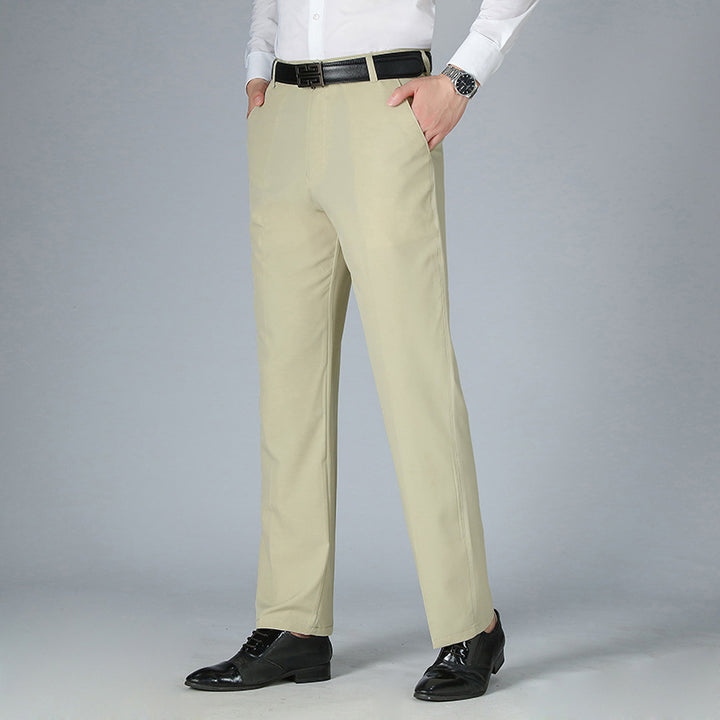 Herren elegante Chino-Hose mit komfortablem Schnitt Echoarchiv