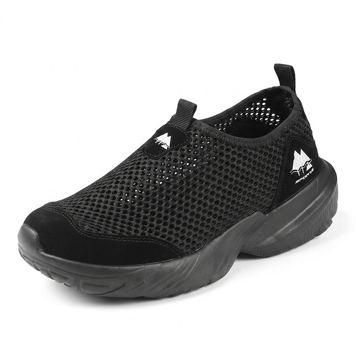 Unisex Atmungsaktive Mesh-Slipper mit gedämpfter Profilsohle Echoarchiv
