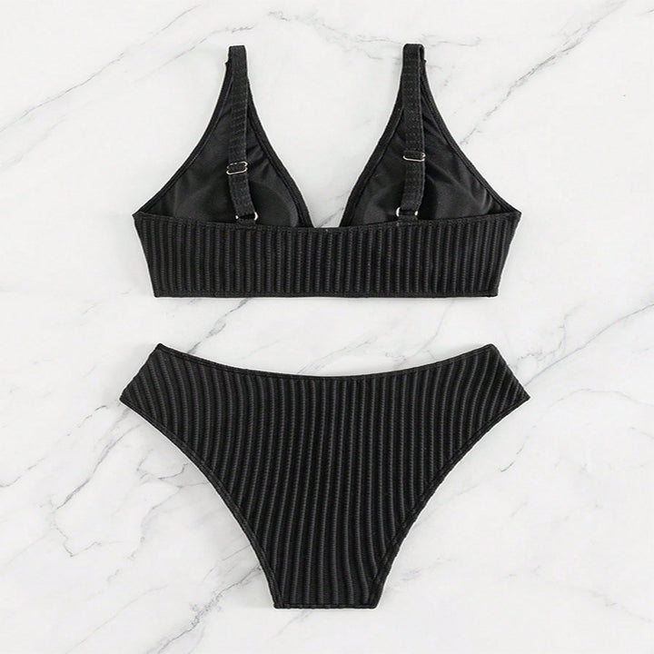 Damen Push-Up Bikini-Set mit vorteilhaftem High-Waist-Schnitt Echo Archiv