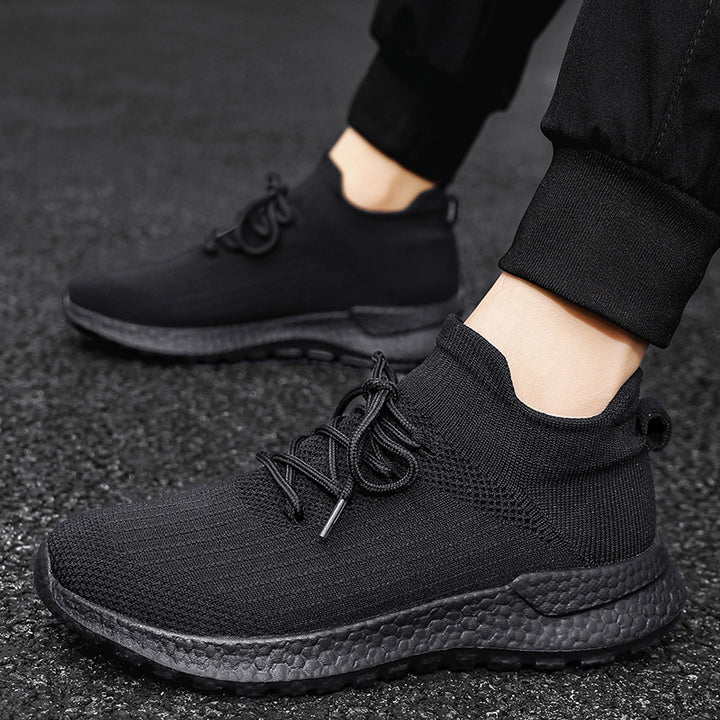 Unisex nahtloser Strick‑Sock‑Sneaker mit gepolsterter Hohlkammer‑Zwischensohle und griffiger Wabensohle – Norré