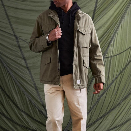 Herren utility Jacke mit großen Taschen und modernem Schnitt Echoarchiv