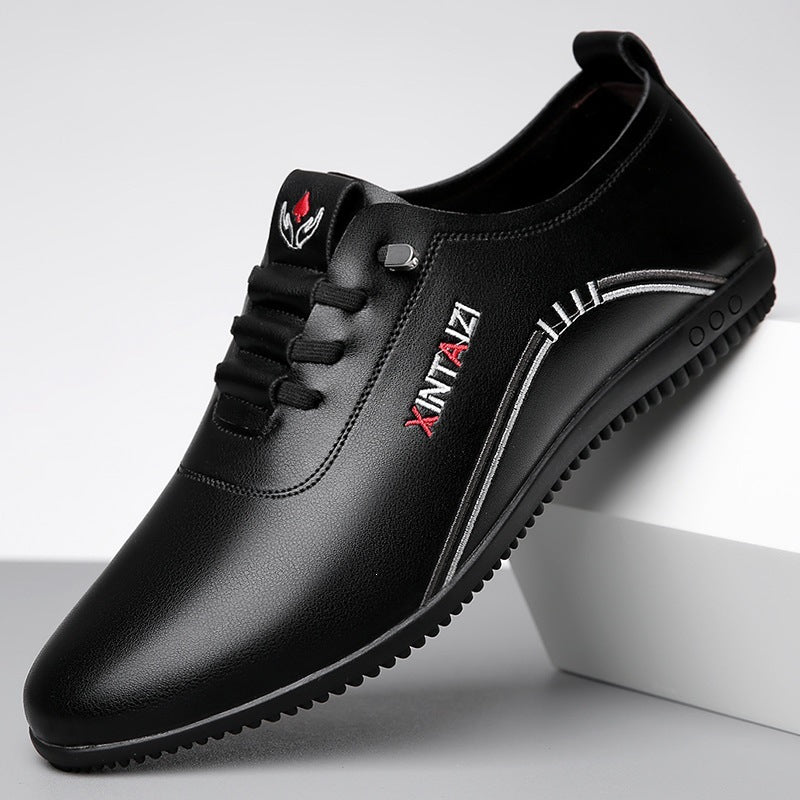 Herren Elegante und bequeme Echtleder Sneakers Echoarchiv