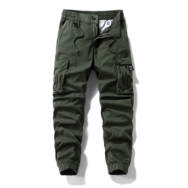 Herren Cargo-Jogger im technischen Utility-Design mit elastischem Tunnelzugbund und Mehrfachtaschen Echo Archiv