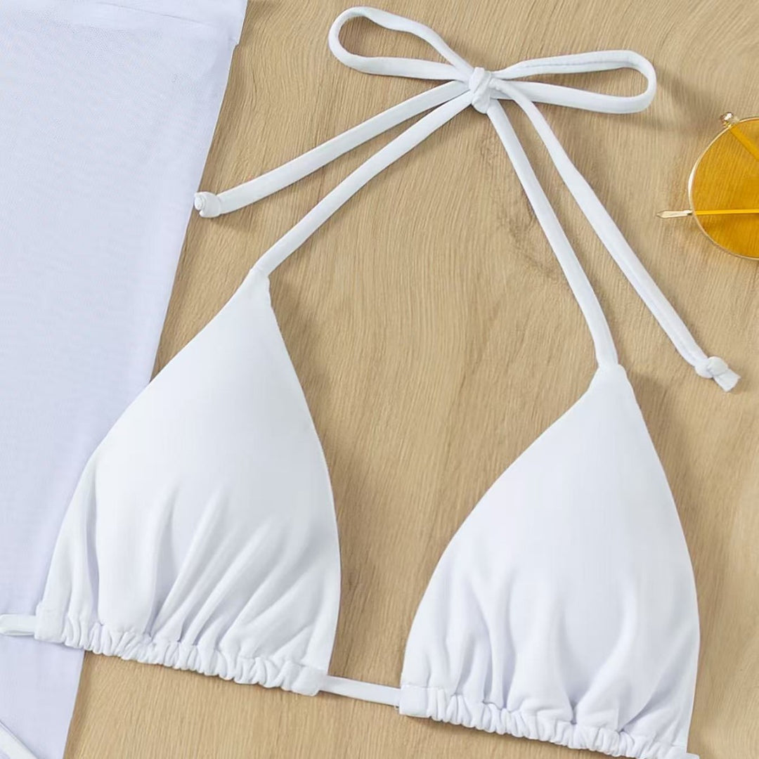 Damen Triangel-Bikini-Set mit eleganter Wickeloptik Echo Archiv