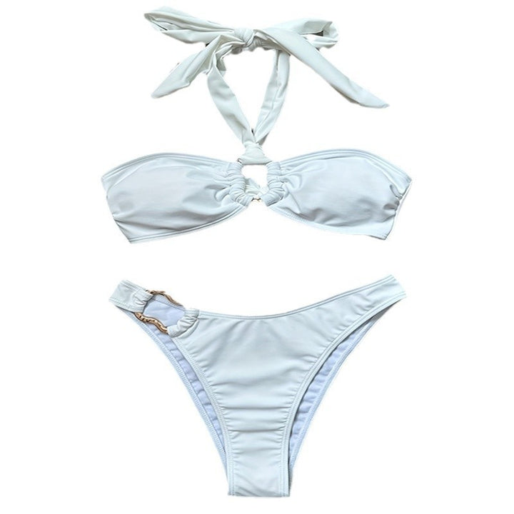 Damen Bandeau-Bikini mit elegantem Ringdetail Echo Archiv