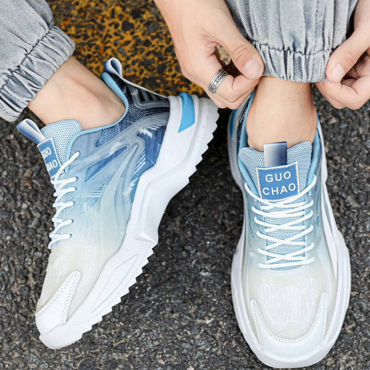 Herren Chunky-Performance Sneaker mit transparenten TPU‑Overlays und profiliertem Plateau Echoarchiv