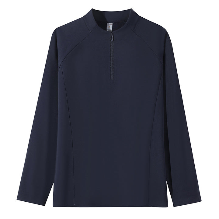 Damen Sportliches Langarmshirt mit Reißverschluss Echo Archiv