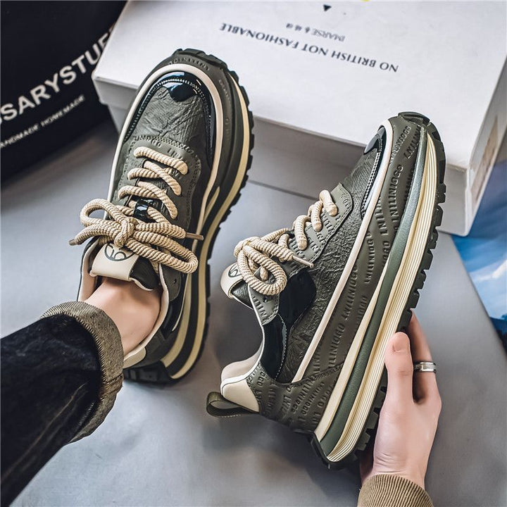 Damen modische Sneakers mit strukturierter Surface und stabiler Sohle Echo Archiv