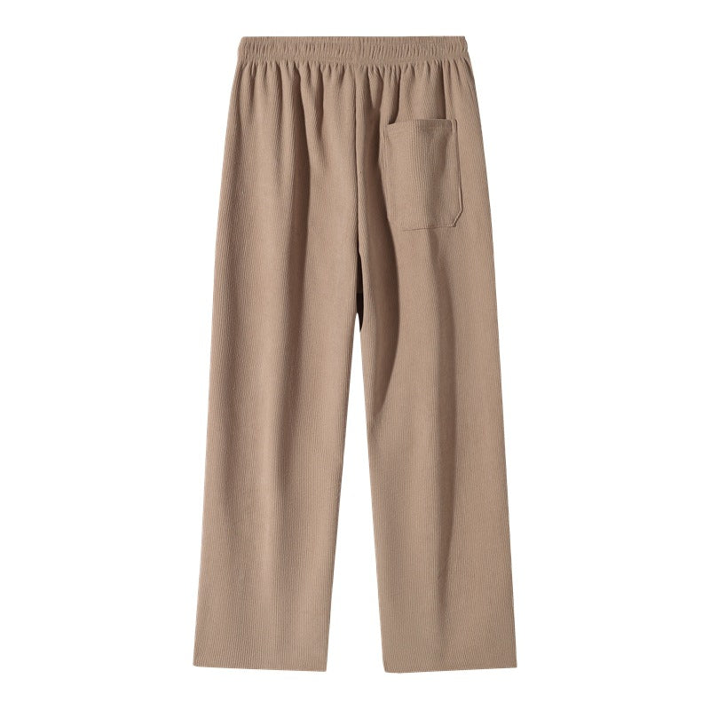 Damen Gefütterte Cord-Jogginghose mit Teddyfutter, Kordelzugbund & Seitentaschen Echoarchiv