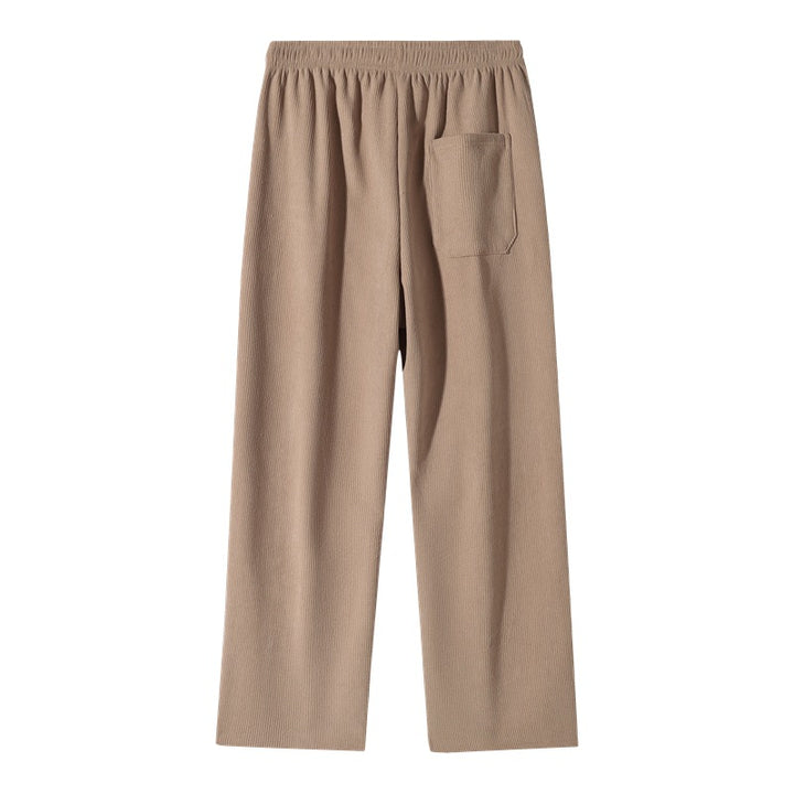 Damen Gefütterte Cord-Jogginghose mit Teddyfutter, Kordelzugbund & Seitentaschen Echoarchiv