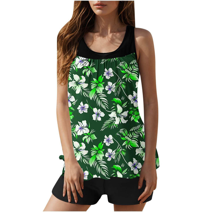 Damen Tankini mit floralen Akzenten Echo Archiv