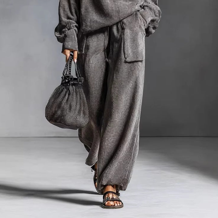 Damen Lässiger und bequemer Hoodie-Set