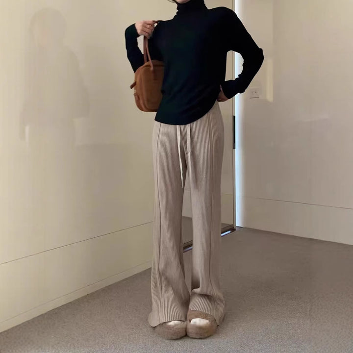 Damen Elegante und bequeme Plissee-Hose Echo Archiv