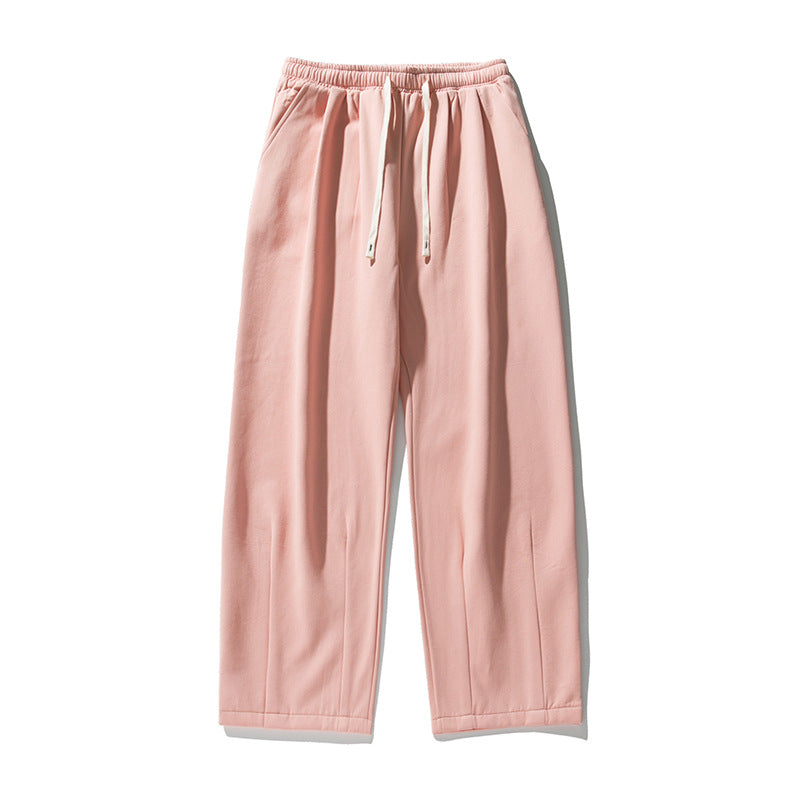 Unisex Weite Relaxed-Hose mit Bügelfalte, elastischem Komfortbund und Kordelzug Echo Archiv