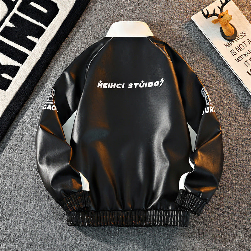 Herren Stylische Übergangsjacke mit hohem Kragen Echo Archiv