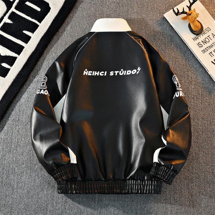 Herren Stylische Übergangsjacke mit hohem Kragen Echo Archiv